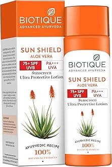 Aloe Vera 75+SPF UVA/UVB Sunscreen Ultra Soothing Body Lotion, For all skin type, 190ml