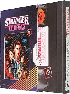 Notebook Journal Stranger Things Official | Hardcover Journaling Notebooks | A5 Notebook | Cute Notebooks | 192 Dotted Pages