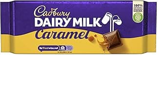 Cadbury Dairy Milk Caramel Chocolate Bar, 180g