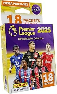 Premier League 2025 Official Sticker Collection - Mega Multiset