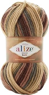 Alize Superlana Maxi Batik Super Chunky Shade 7804