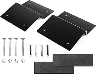 MAXXHAUL Steel Ramp Top Kit, Black - Quickly Create Your own ramps with 2"x8" Planks to Safely Load ATV, Motorcycle, and Lawn Equipment on and Off Your Vehicle