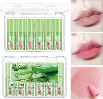 Hydrating Lip Glow Oil,6 Colors Plumping Lip Oil,Color Changing Moisturizing Tinted Lip Balm Lip Tint,Long Lasting&Non-Sticky Refreshing Natural Lip Oil Gloss（Pink Color）