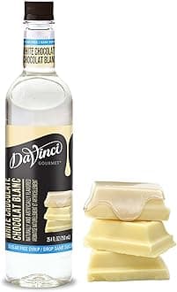 DaVinci Gourmet Sugar-Free White Chocolate Syrup, 25.4 Fluid Ounces (Pack of 1)