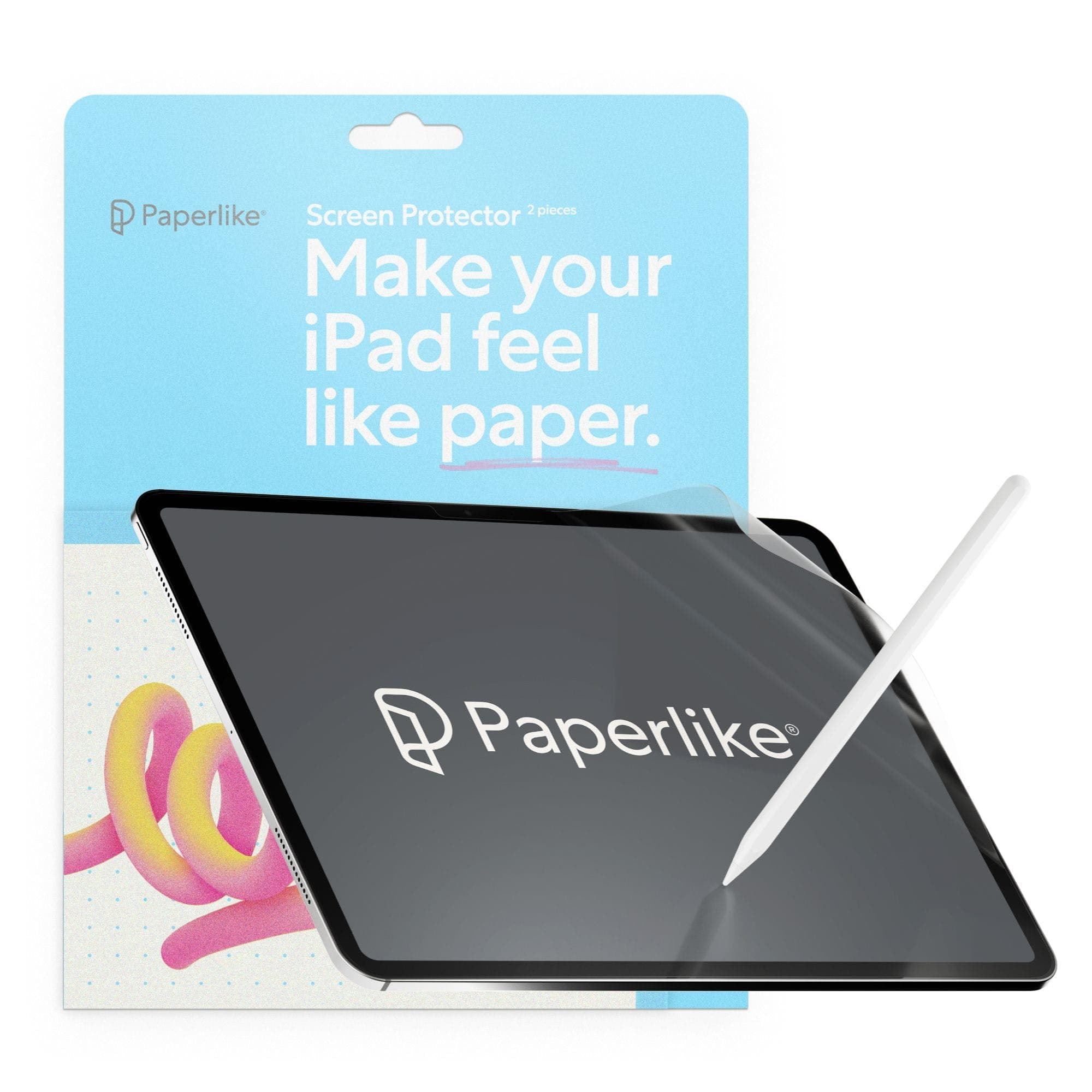 2.1 Screen Protector (2x) for iPad Pro 11 inch (M5 / M4) for an authentic paper feel
