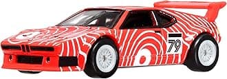 Hot Wheels Premium BMW M1 PROCAR, Car Culture Circuit Legends Vehicles for Kids 3 Years Old & Up and Adult fans and Collectors, Premium Collection of Car Culture 1:64 Scale Vehicles, HKC79