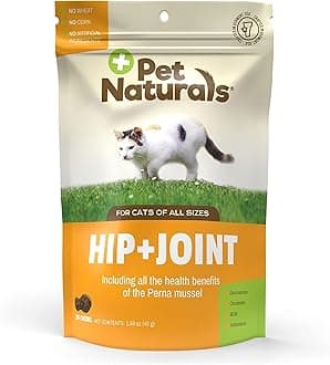 Hip + Joint for Cats, Daily Hip & Joint Support Supplement, 30 Chews