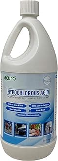 Hypochlorous Acid: Drdo Recommended & Epa Approved Eco Friendly Disinfectant | Safe For Skin | 100Ppm = 200Ml (6X1Ltr)