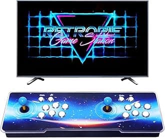 26800 Games in 1 Pandora Box Arcade Console - 3D Games, 1-4 Players - Favorite List, Save/Search/Hide/Pause Game, HDMI VGA to Connect for TV- Powerful Hardware for Arcade Gaming