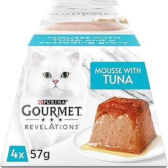 Revelations Mousse Tuna Wet Cat Food 4x57g (Pack of 6)