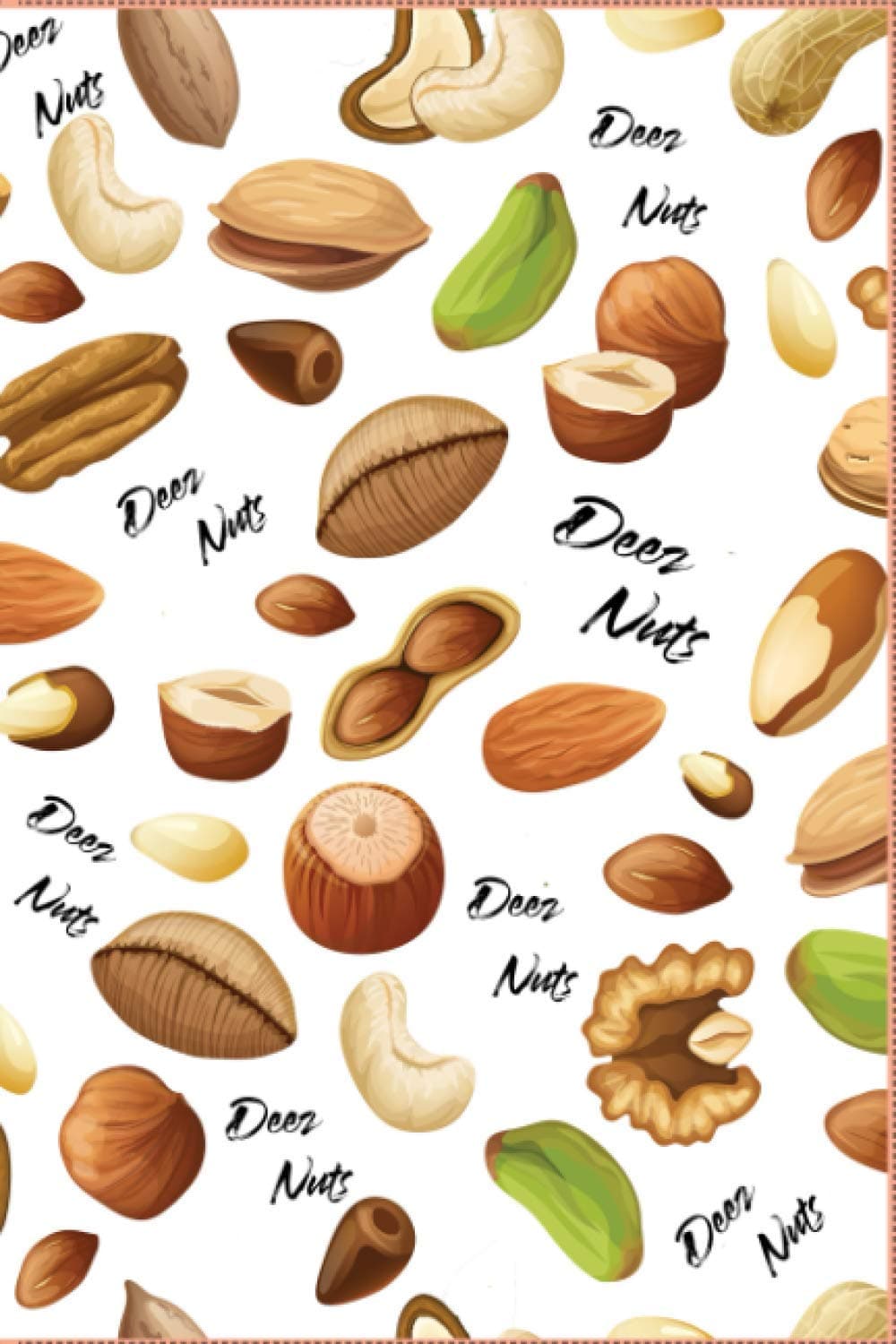 Deez Nuts Lined Journal/Notebook