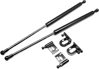 Autobahn88 Hood Lift Support Kit with Gas Struts and Brackets, Compatible with 2009-2013 Mazda 3 BL Wagon (Matt Black)