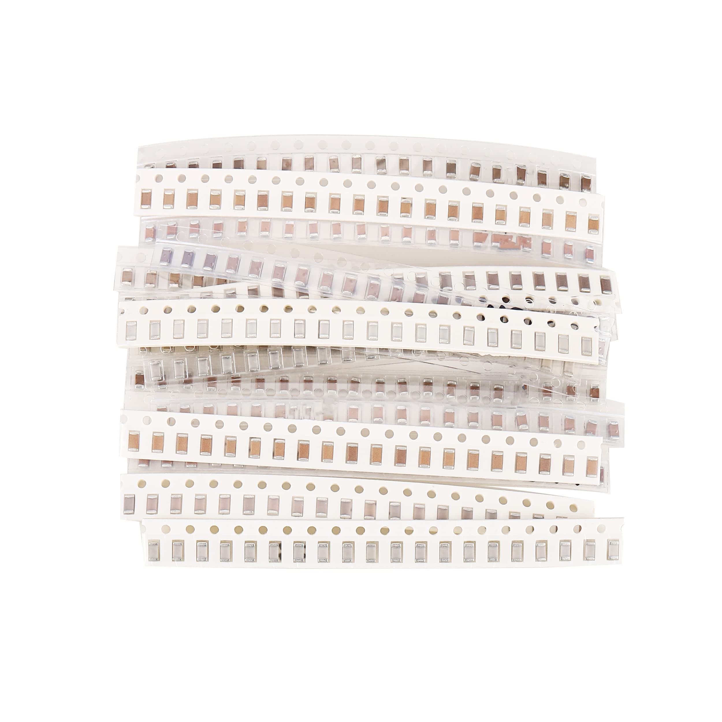 320 PCS 16 Values 20 Each 1206 SMD Capacitor Assorted Kit 10P-22UF Chip Ceramic Capacitor Electronic DIY Kit(320 PCS 16 Values 1206)