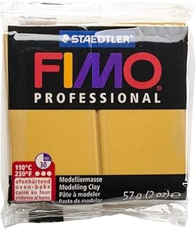 Staedtler Fimo Professional Oven Hardening Modelling Clay, 57G, Ochre