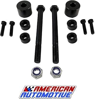 American Automotive Differential Drop Kit For 2-4" Lift CNC Machined T6 Billet Road Fury 4WD for Tundra, Tacoma, 4Runner, FJ Cruiser, Sequoia
