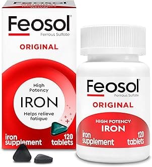 Feosol Original Vitamins, 120 Count