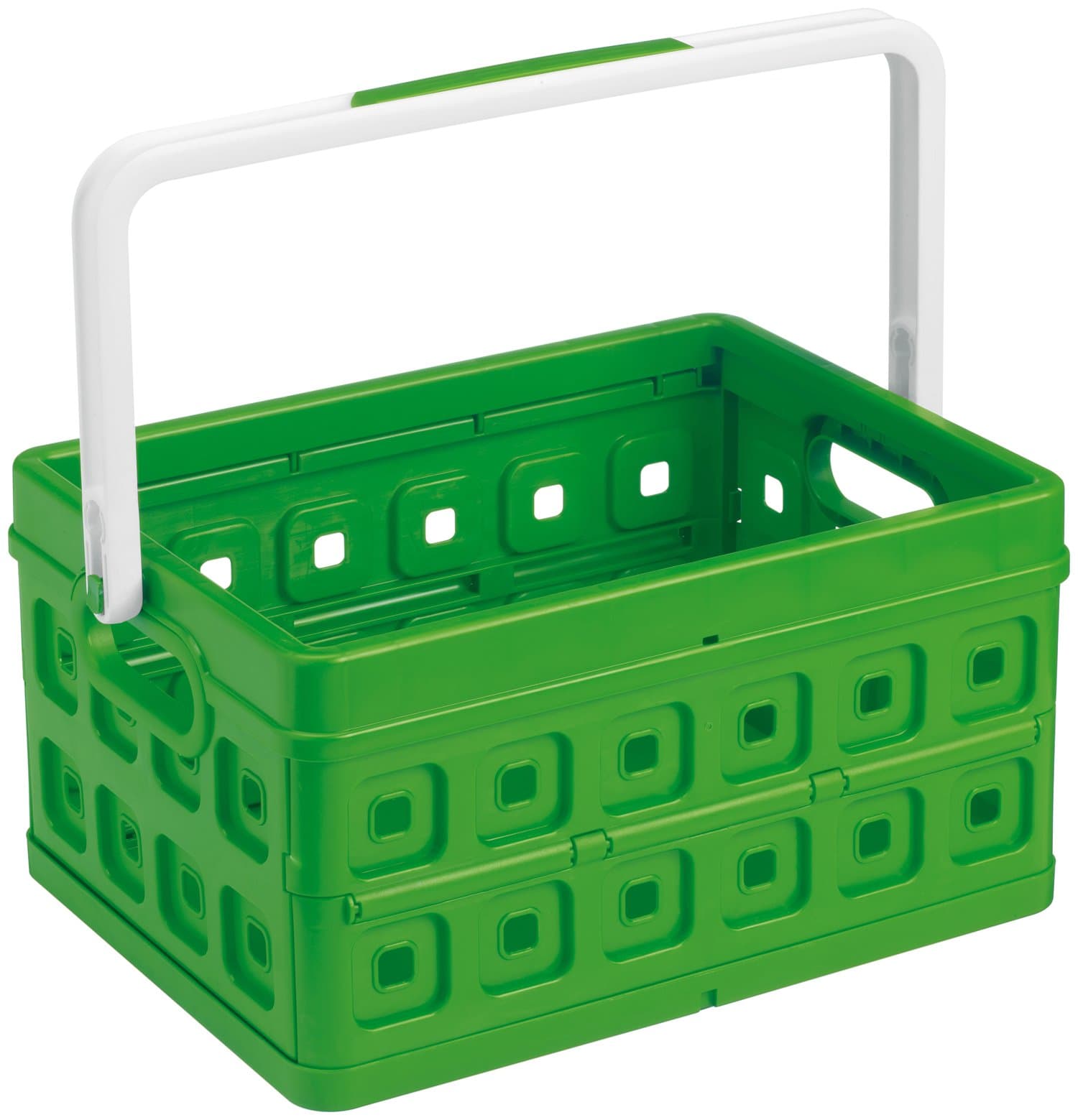 Sunware Square Folding Box with Handle, Polypropylene (PP), One Size