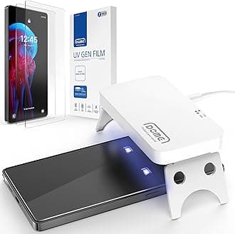 DOME GLASS Whitestone UV GEN Film for Samsung Galaxy S25 Series [Glass-Like Film] Screen Protector Series [2pack] (S25)