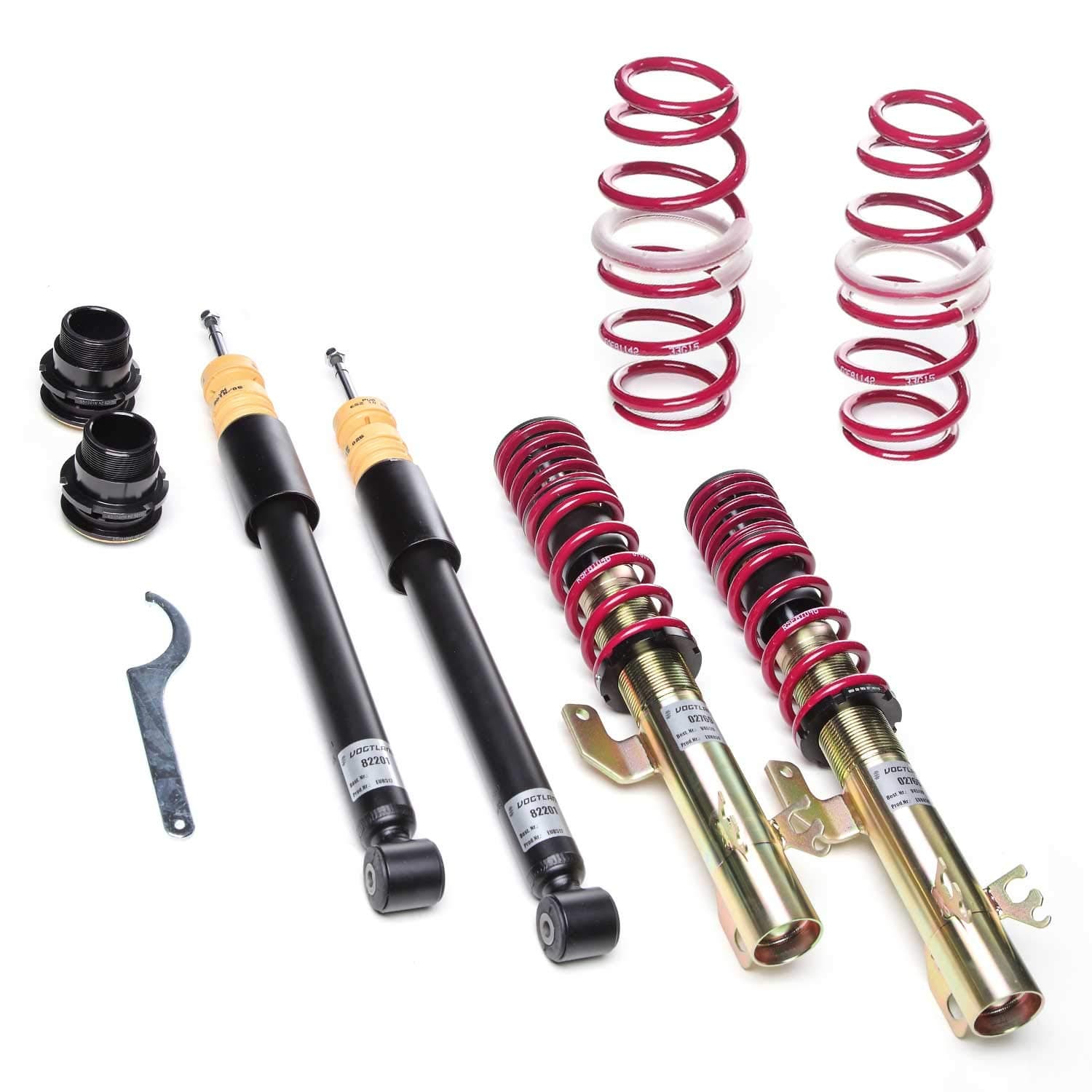967030 Force Adj. Coilover Kit Spring Lowering Fits: Bmw 4 F33 Type 3C