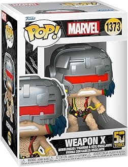 Funko Pop! Marvel: Wolverine 50th – Ultimate Weapon X - X-Men - Collectable Vinyl Figure - Gift Idea - Official Merchandise - Toys for Kids & Adults - Comic Books Fans - Model Figure for Collectors
