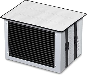 Window AC Cover for Heat Protection | All-Weather Heat Insulation Film | Pigeon & Dust Guard | Free Size Insulated Cover for 1.5 Ton Window AC