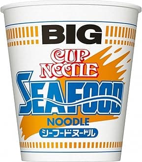 Nissin Cup Noodle Seafood Big 104g ~ 12 pieces