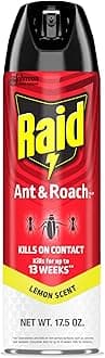 Raid Ant and Roach Aerosol, Lemon Scent, 17.5-Ounce