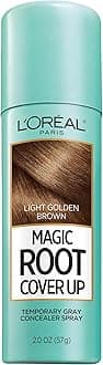 L’Oréal Paris L'Oreal Magic Root Cover Up Temporary Gray Concealer Spray - Light Golden Brown,2oz