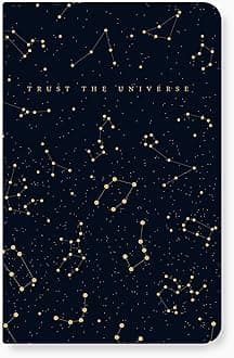 Factor Notes 160-Pages 90 GSM Ruled Notebook, A5 Size, Black