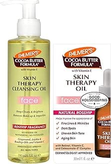 Palmer's Cocoa Butter Formula Skin Therapy Oil 1 Ounce Plus Cleansing Oil - Face