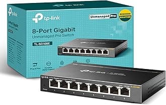 8-Port Gigabit Unmanaged Pro switch TL-SG108E