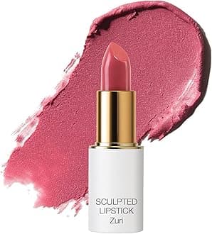 Full Bloom Sculpted Lipstick (Zuri - Modern Magenta) - Long Lasting Organic Lipstick with Jojoba Oil & Micro Hyaluronic Acid - 70% Organic Ingredients & Made in USA