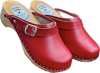 | Urban Mule Clog | Original Handmade Wooden Leather Clog for Women | Multicolor