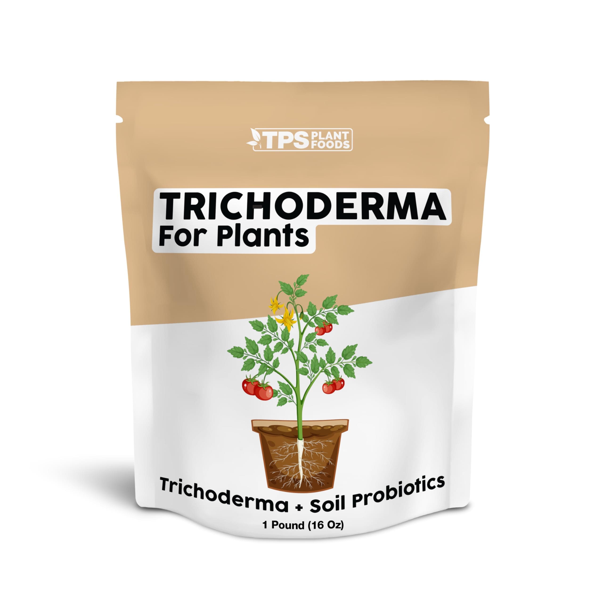 TPS NUTRIENTS Tricoderma for implanted and established plants (16 oz)