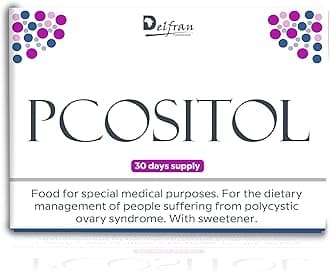 Comprehensive Supplement for PCOS - Containing 11 Essential Ingredients Including: Myo-Inositol (4000mg), D-Chiro Inositol (100mg), Folate, CoQ10, VIT D, Chromium and Many More