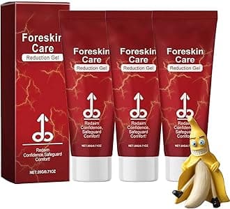 MaleGuard ForeskinCare Reduction Gel, Bruteco Redundant Prepuce Corrector Gel, Correction Gel for Excessive Foreskin Men's Health, Multifunction Correction Gel for Health (3 Pcs)