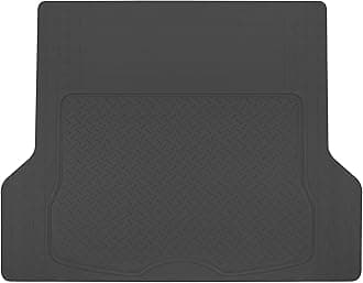 BDK Heavy Duty Rubber Cargo Mat Liner - All-Weather Trunk Protection, Trim-to-Fit Design for Cars, SUVs, Vans & Trucks - Non-Slip, Waterproof, Durable Cargo Floor Liner - 54" x 43.5" x 0.25" - Black