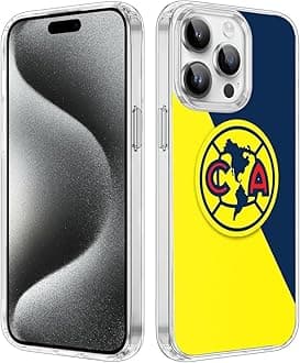 Generic Phone Case Cover Compatible with iPhone Club Protective America Compatible with iPhone 15 Anti-Protective Clear Transparent, Colour