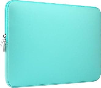 Laptop Sleeve Case for MacBook Pro 14 inch Mac Air 13 inch M4 M3 M2 M1 Compatible with Hp Lenovo Dell ASUS Computer Laptop Sleeve Bag Protective Carrying Case Cover 13-14 inch Accessories, Mint