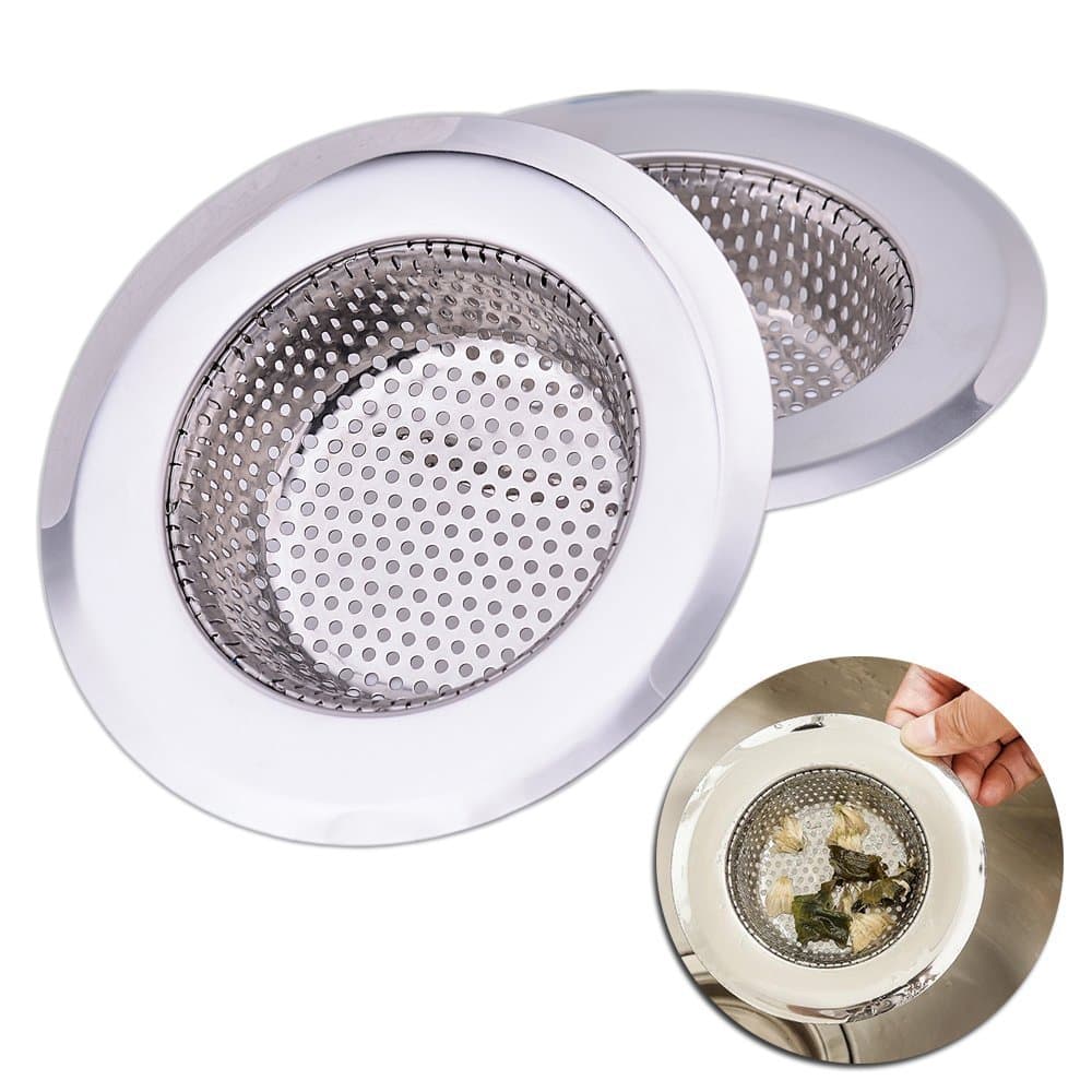 Sink Strainer for Kitchen -Large & Medium - (2 Piece)