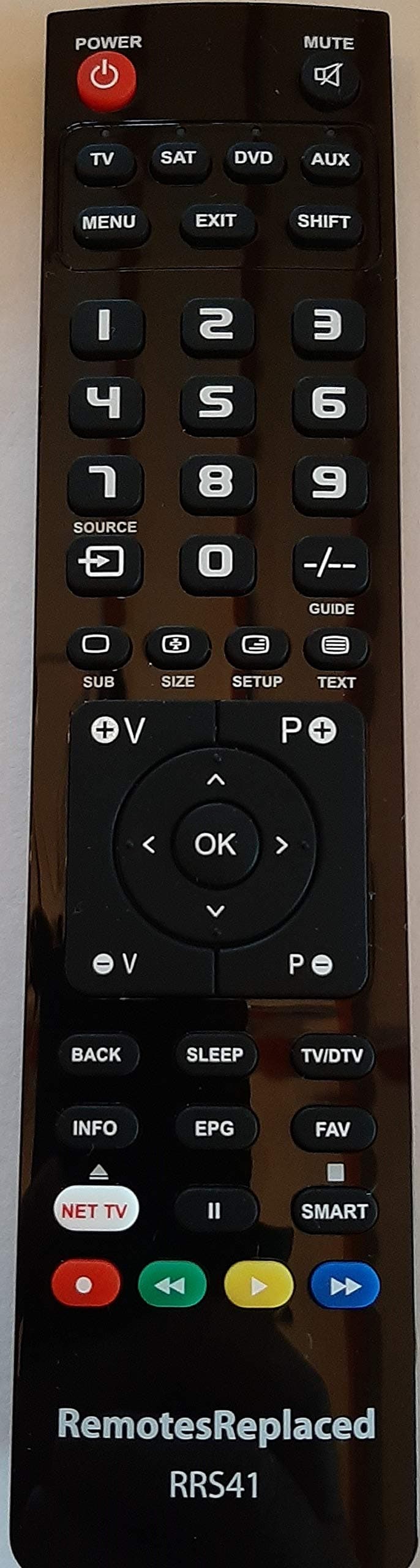 RemotesReplacedremote control compatible with the RIKOMAGIC MK80