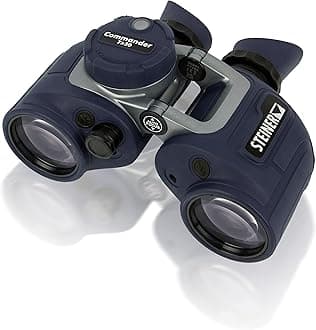 marine binoculars Commander 7x50c (NEW) - Best compass, German quality, crystal-clear images, 30-year guarantee, the new leader on all the seven seas