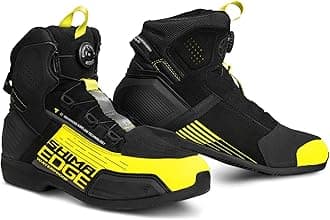 SHIMA EDGE WP Motorbike Boots for Men Waterproof Leather Shoes Summer Leather ATOP Motorcycle Short Ankle Protector Urban Bike Casual Classic Riding Motor Boot