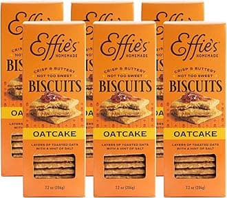 Effie's Homemade Biscuits - Oatcakes - 6 Pack