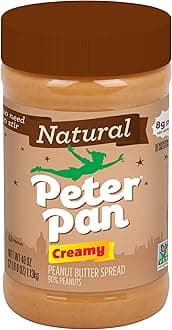 Natural Creamy Peanut Butter Spread, 40 OZ