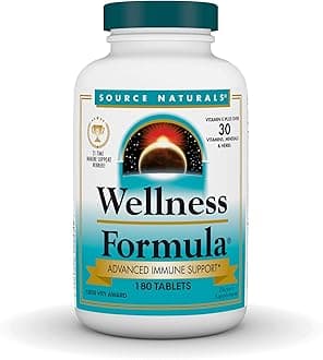 Wellness Formula Bio-Aligned Vitamins & Herbal Defense - Immune System Support Supplement & Immunity Booster* - 180 Tablets