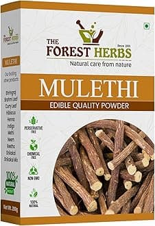 Mulethi Powder For Face, Hair (200 Grams) Skin And Body | Edible | Licorice Powder For Skin Care