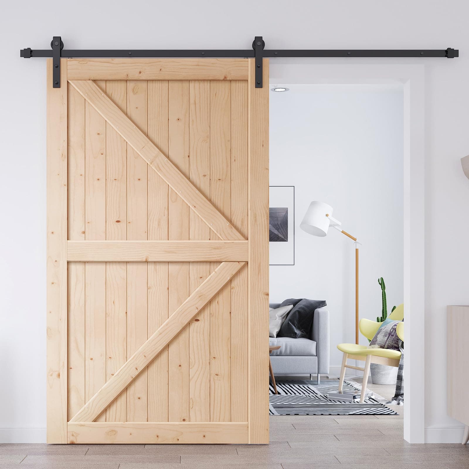 48“ Barn door + 8' kit