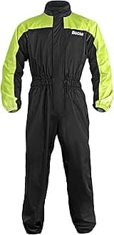 Buchii Rainbow Ultra-Lite Motorbike Full Body Rain Suit for Men Women Waterproof Protective Overall Rain Trousers Coat