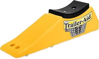 "Plus" Tandem Tire Changing Ramp, The Fast and Easy Way To Change A Trailer's Flat Tire, Holds up to 15,000 Pounds, 5.5 Inch Lift (Yellow) (23) (21002)